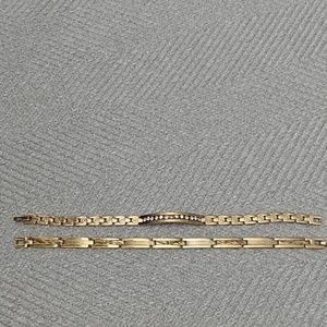 Gold plated bracelet